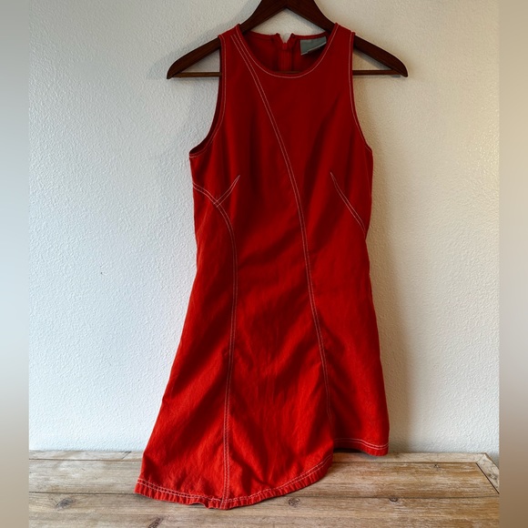 Maeve Dresses & Skirts - Maeve Orange Sleeveless Dress Size 4P
